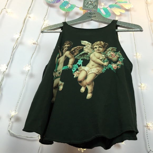 ✨COMING SOON!✨ Wildfox Cherubs Angel Baby Tank XS - Picture 3 of 8